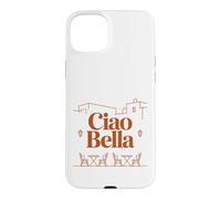 Custodia per iPhone 15 Plus Ciao Bella Italia Terrazza retrò Arte vintage