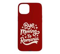 Custodia per iPhone 15 Plus Ciao, Trasferirsi in Romania