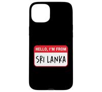 Custodia per iPhone 15 Plus Ciao, vengo dallo Sri Lanka