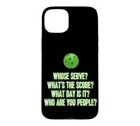 Custodia per iPhone 15 Plus Citazione divertente della corte di perdita di memoria del giocatore di Pickleball