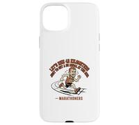 Custodia per iPhone 15 Plus Citazione divertente sulla maratona Hobby Runner