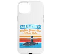 Custodia per iPhone 15 Plus Citazione Submariner Ciao Dall'altra marea U-Boat Submarine