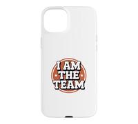 Custodia per iPhone 15 Plus Citazioni divertenti I Am The Team Sarcastic Leadership Solo Hustle