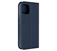 Custodia per iPhone 15 Plus Clapet Card Holder Video Dux Ducis Night Blue - Nouvo
