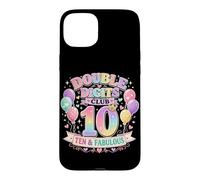Custodia per iPhone 15 Plus Club Dieci e Favolose Grafiche Arcobaleno Pastello A Doppia C