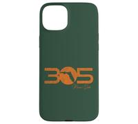 Custodia per iPhone 15 Plus Codice Area 305 Miami Dade Florida Distressed Retro State Gear