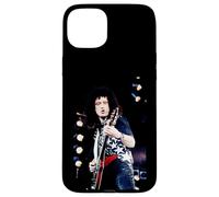 Custodia per iPhone 15 Plus Concerto tributo a Brian May Queen Freddie Mercury 1992