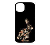 Custodia per iPhone 15 Plus Coniglio Floreale Botanico Bunny Amante Animali