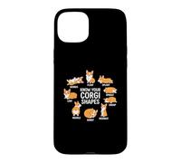 Custodia per iPhone 15 Plus Conosci le tue forme Corgi - Divertente Corgi Papà Corgi Mamma Carino Corgi