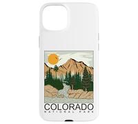 Custodia per iPhone 15 Plus Cool Colorado the Rocky Mountains Illustration Graphic