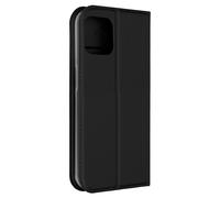 Custodia per iPhone 15 Plus copertina portacarte supporto video Dux Ducis nera