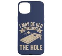 Custodia per iPhone 15 Plus Cornhole Dad Funny Posso essere vecchio ma trovo ancora il buco