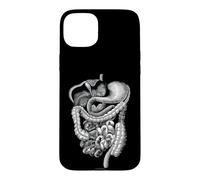Custodia per iPhone 15 Plus Corpo umano Organi Interni Anatomia Regalo Grafico Uomini Donne