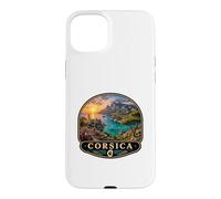 Custodia per iPhone 15 Plus Corsica Splendida bellezza dell'isola del Mediterraneo