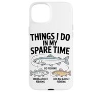 Custodia per iPhone 15 Plus Cose Che Faccio Nel Libero Andare A Pescare In