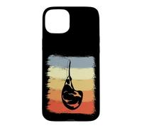 Custodia per iPhone 15 Plus Costolette d'epoca Disegno di bistecca Persona Carne