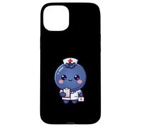 Custodia per iPhone 15 Plus Costume da infermiera mirtillo