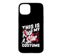 Custodia per iPhone 15 Plus Costume Rock Rock per Halloween Easy Lazy Last Minute