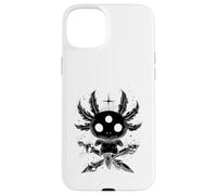Custodia per iPhone 15 Plus Creatura Axolotl Gotica Mistica Ossa Rituali