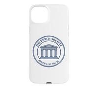 Custodia per iPhone 15 Plus Cresta di filosofia greca antica Atene Portico Società