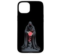 Custodia per iPhone 15 Plus Crimson Orb Warden - Opera d'arte dell'entità ombra