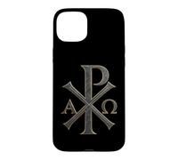 Custodia per iPhone 15 Plus Cristogramma Chi Rho - Simboli cristiani