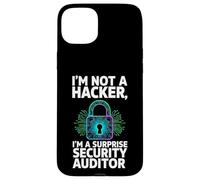 Custodia per iPhone 15 Plus Cybersecurity Pen Tester Not A Hacker Security Auditor