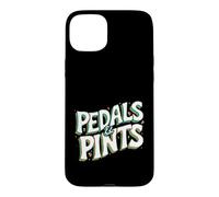 Custodia per iPhone 15 Plus Cyclist Beer Lover Pedals & Pints Bike Brew