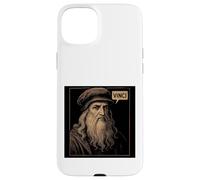 Custodia per iPhone 15 Plus Da Vinci Uomo Ritratto Pittura