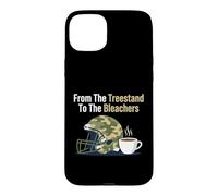 Custodia per iPhone 15 Plus Dal Treestand al Bleachers Sports Hunting Dad