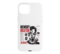 Custodia per iPhone 15 Plus Dati cancellati dalla memoria Corrotto Cyber Glitch Dystopian Art