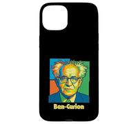 Custodia per iPhone 15 Plus David Ben Gurion Primo Primo Ministro di Israele Retro Cool