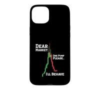 Custodia per iPhone 15 Plus Dear Market One Pump Please I'll Behave Funny Trading Design