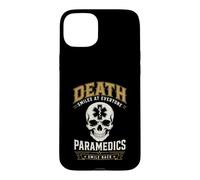 Custodia per iPhone 15 Plus Death Smiles Paramedic EMS Dark Humor Primo soccorritore