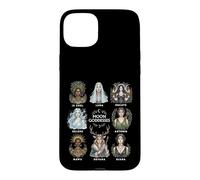 Custodia per iPhone 15 Plus Dee della Luna Strega Pagana Divina Femminile Arte