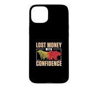 Custodia per iPhone 15 Plus Denaro perso con fiducia nel mercato azionario Trading Un Day Trader