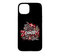 Custodia per iPhone 15 Plus Denmark Souvenir - Denmark Skyline