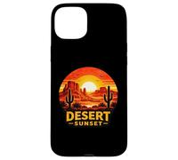 Custodia per iPhone 15 Plus Deserto Tramonto Avventura Natura Pa