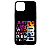 Custodia per iPhone 15 Plus DINO 2020 JUST A BOY WHO LOVES DINOSAURIER 6 Compleanno