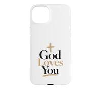 Custodia per iPhone 15 Plus Dio ti ama