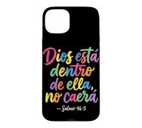 Custodia per iPhone 15 Plus Dios Esta Dentro De Ella No Caera Cristianos Fede religiosa