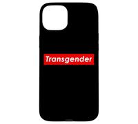 Custodia per iPhone 15 Plus Diritti transgender Trans Pride Uguaglianza Identità transgender