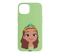 Custodia per iPhone 15 Plus Disney Jr. Sofia the First Princess Camila Big Face Costume