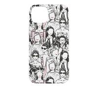Custodia per iPhone 15 Plus Disney The Princess Diaries 25th Anniversary Royal Pattern