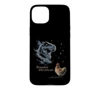 Custodia per iPhone 15 Plus Divertente antenato di pollo T-Rex Ricorda chi sei