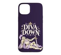 Custodia per iPhone 15 Plus Divertente cavaliere medievale diva giù umorismo rinascimentale