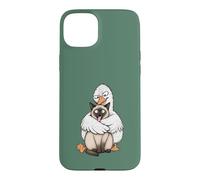 Custodia per iPhone 15 Plus Divertente gatto siamese sarcastico imbarazzante sciocco occa hugger umorismo