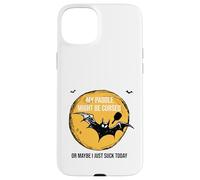 Custodia per iPhone 15 Plus Divertente Halloween Pickleball La mia pagaia potrebbe essere maledetta