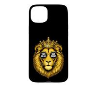 Custodia per iPhone 15 Plus Divertente leone che dice questo fuori rabbia sarcastico