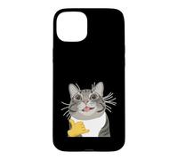 Custodia per iPhone 15 Plus Divertente Meme Cat Whats Up Meme Internet